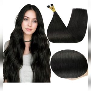 Full Shine I Tip Hair Extensions Human Hair 22 Inch Straight